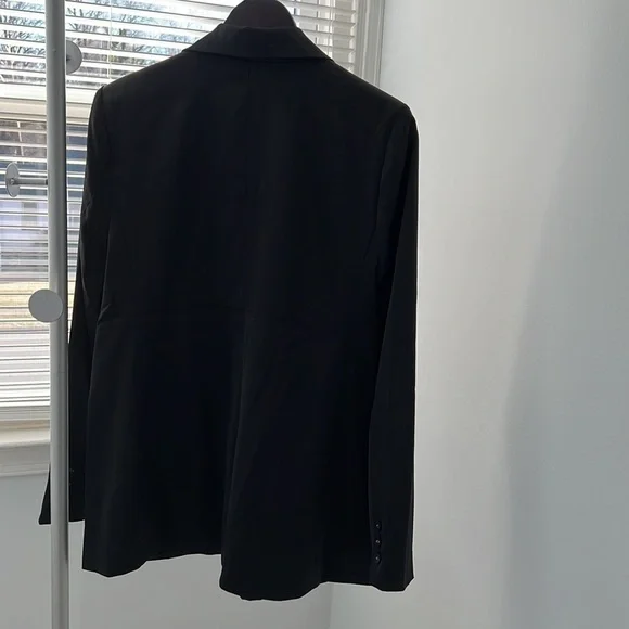 Rachel Zoe single button mock pockets jacket - Picture 3 of 7